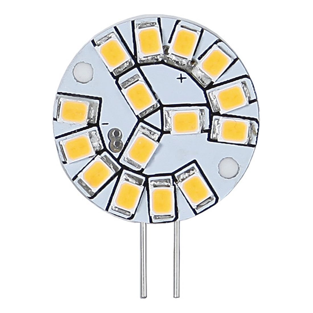 Żarówka LED G4 2W 2700k 12V AC/DC HALO-LED płaska Biała ciepła - STAR ...