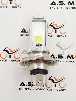 Żarówka Led H4 12V Quad Cross Motocykl Motorower Skuter - a.s. moto