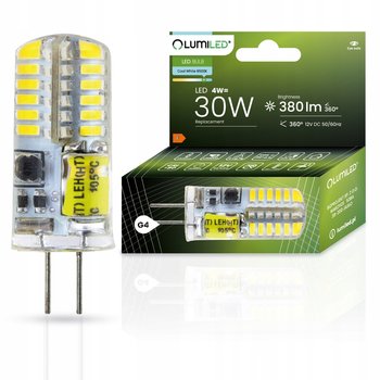 Żarówka LED KAPSUŁKA MINI G4 4W = 30W 6500K ZIMNA BARWA 12V SMD LUMILED - LUMILED
