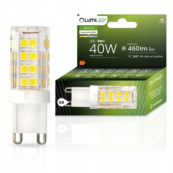 Żarówka LED KAPSUŁKA MINI G9 5W = 40W 4000K NEUTRALNA BARWA SMD 230V - LUMILED