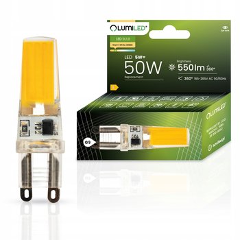 Żarówka LED KAPSUŁKA MINI G9 5W = 50W 3000K Ciepła Barwa COB 230V LUMILED - LUMILED