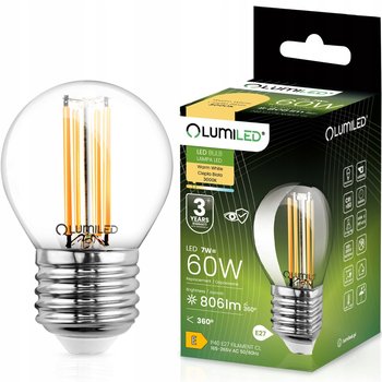 Żarówka LED KULKA E27 7W 3000K FILAMENT LUMILED - LUMILED
