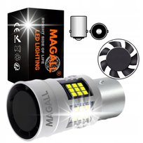 ŻARÓWKA LED P21W BA15S 1156 CANBUS FAN-CAN MAGALL BIAŁE MOCNE DRL WSTECZNY