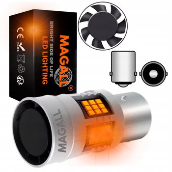 Żarówka LED P21W Ba15S Magall Fan-Can Pomarańczowe Canbus Kierunkowskaz - Inny producent