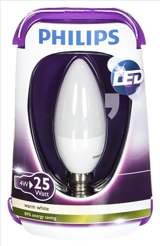 Фото - Лампочка Philips Żarówka LED , B35, E14, 3 W 