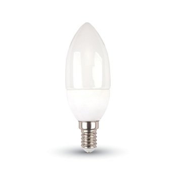 Żarówka LED VT-2033V-TAC, E14, 250 ANSI lm, barwa biała ciepła, 3 W - Whitenergy