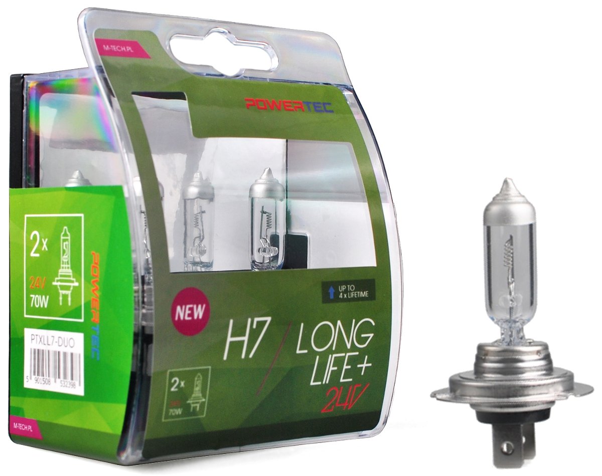 M-Tech Powertec Retro H7 12 V Duo - Phares Avant Haute Qualité Et Durables