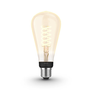 Żarówka PHILIPS HUE White Filament E27 ST72, 1 szt. - Philips Hue