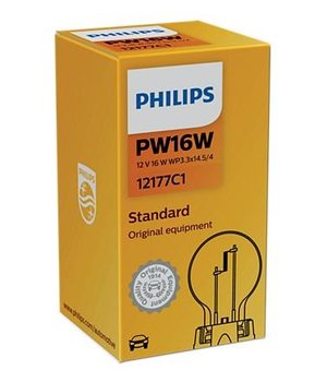 Żarówka PW16W 12V 16W Philips 12177C1 - Philips
