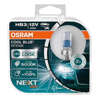 Żarówka samochodowa HB3 Osram Cool Blue Intense 5000K 60W - 2szt - Osram