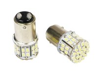Żarówka samochodowa LED BA15S 50 SMD 1206-P21/5W / Bay15D