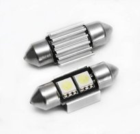 Żarówka samochodowa LED C5W 2 SMD 5050 CAN BUS-31 mm