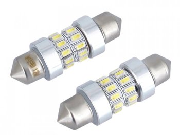 Żarówka samochodowa LED VISION C5W C10W 36mm 12V 24x 3014 SMD LED, CANBUS, biała, 2 szt. - Vision