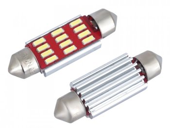 Żarówka samochodowa LED VISION C5W C10W SV8.5 39mm 12V 12x 4014 SMD LED, CANBUS, biała, 2 szt. - Vision