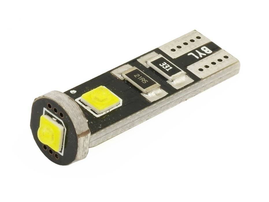 Curated visual reference: Visual Reference: Żarówka Samochodowa Led W5W T10 3 Smd Cree Inna Marka