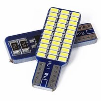 Żarówka samochodowa LED W5W T10 33 SMD 3014