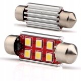 ŻARÓWKA SENSO C5W C10W 41mm LED 6xSMD 3030 CANBUS 12V