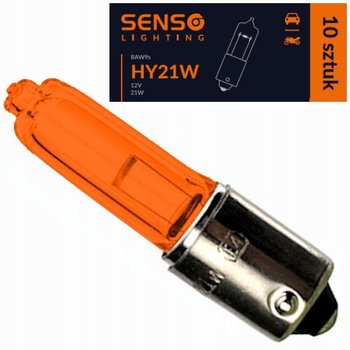 ŻARÓWKA SENSO HY21W 12V BAW9s POMARAŃCZOWA - SENSO