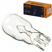 ŻARÓWKA SENSO W16W T15 12V w2.1x9.5d SENSO