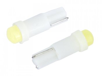 Żarówka VISION W1.2W (T5) 12V 1x COB LED biała, 2 szt. - Vision