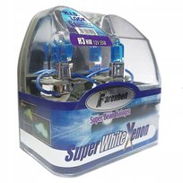 Żarówki H3 55w Farenheit Super White Xenon 5000k Inna marka