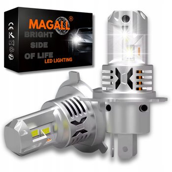 ŻARÓWKI H4 LED MAGALL X PRO 1 DO 1 BIAŁE ŚWIATŁO 5500K 70W 12V 16000 LM - Inny producent