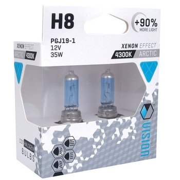Żarówki halogenowe H8 12V 35W Vision Arctic White 4300K +90%, 2 szt. - Vision