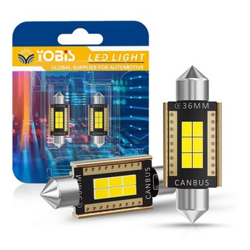 ŻARÓWKI LED C5W 31mm CAN BUS YOBIS RURKOWA MOCNA - YOBIS