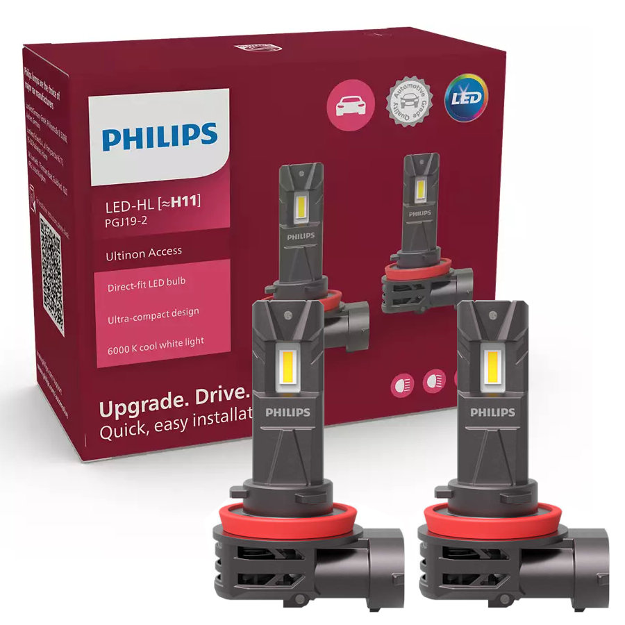 Zdjęcia - Żarówka samochodowa Philips Żarówki LED H11  Ultinon Access 6000K 