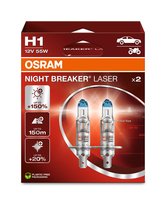 Żarówki Osram NIGHT BREAKER LASER +150 H1 55 W 2 szt. Osram