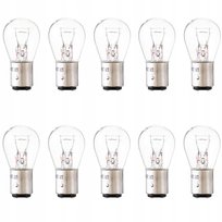 ŻARÓWKI P21/4W ŚWIATŁA 12V BIAŁA POZYCYJNE STOPU HOMOLOGACJA ECE E2