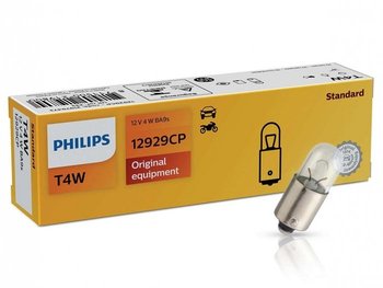 Żarówki Philips 12V 4W T4W BA9s, 10 szt. - Philips