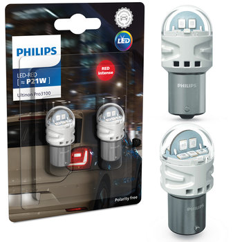 Żarówki Philips Led Ultinion Pro3100 P21W Red Ru31 2Szt - Philips