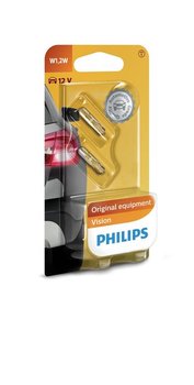 Żarówki PHILIPS W1,2W-W2,3W-W2W-WBT5 Vision (2 sztuki) - Philips