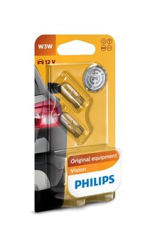 Żarówki PHILIPS W2,2W-W3W Vision (2 sztuki) - Philips