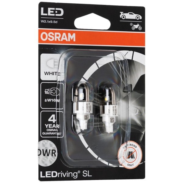 Ampoule LED W16W Osram LEDriving SL 12V 2W Osram