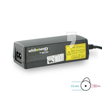 Zasilacz AC 230V - 19V 2.1A wtyk 2.48*0.7 mm Whitenergy - Whitenergy