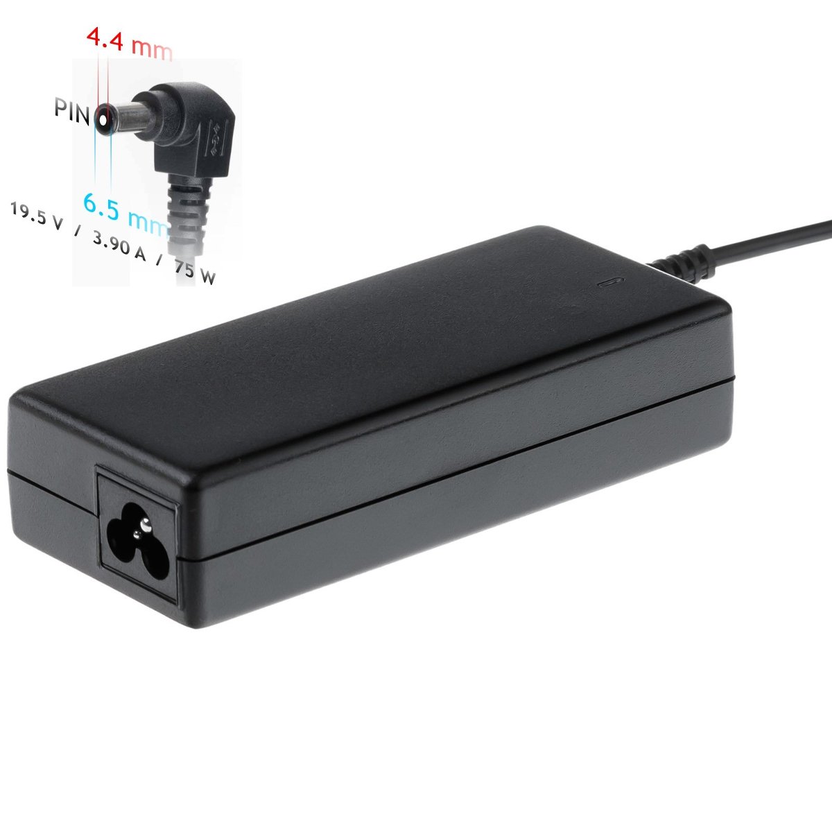 Zasilacz do laptopa Sony AKYGA AK-ND-19, 19.5 V, 6.5x4.4 mm