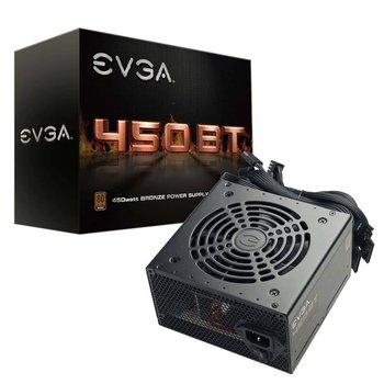 Zasilacz komputerowy EVGA 450 BT, 450 W, 80 PLUS Bronze - Evga