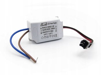 ZASILACZ LED DRIVER 1-3W 12V DC TRANSFORMATOR - inna (Inny)