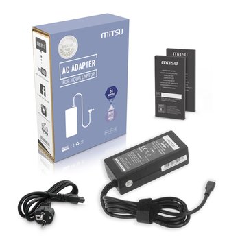 Zasilacz Mitsu 65W USB type C USB-C (black) - Mitsu