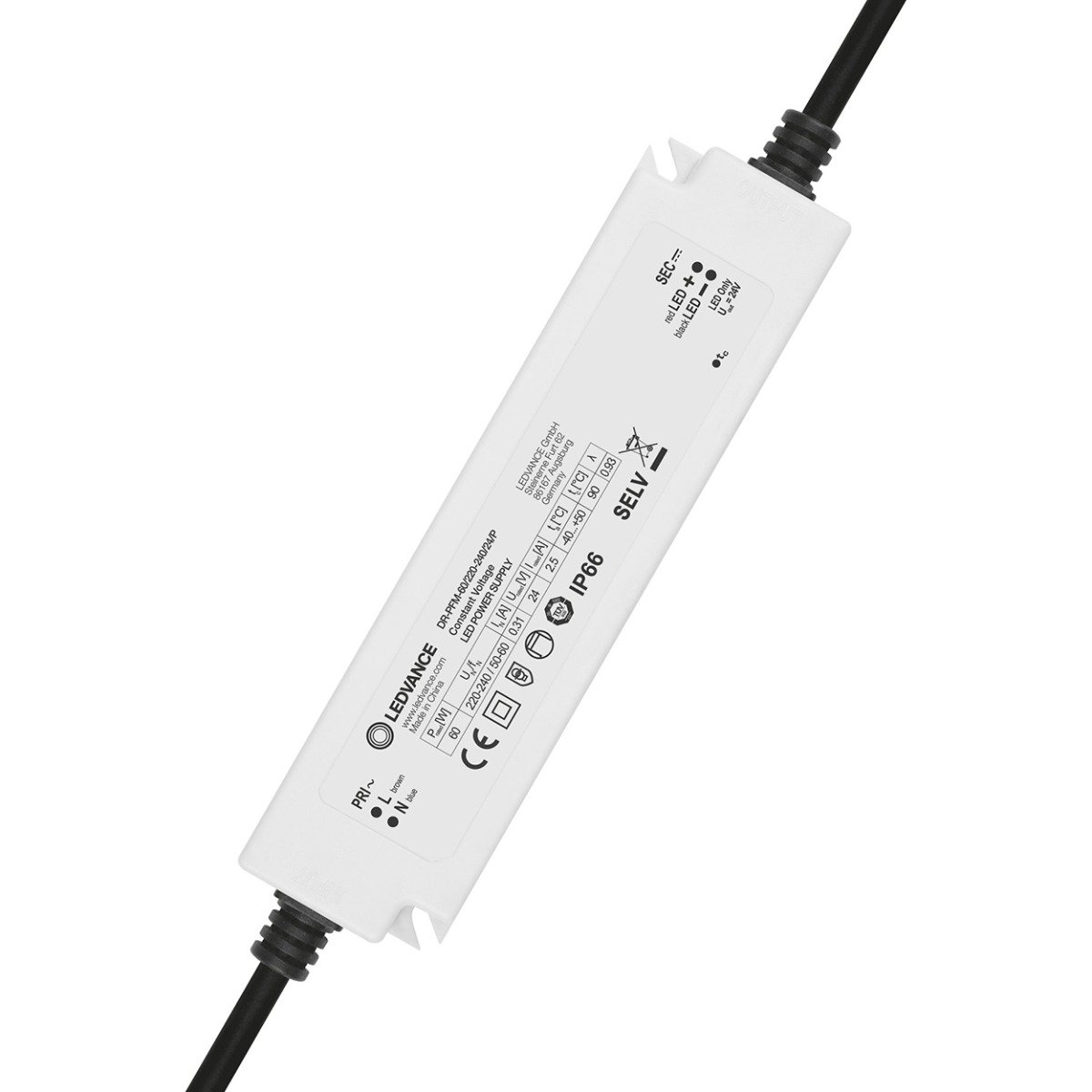 Фото - LED-стрічка LEDVANCE Zasilacz Stałonapięciowy Hermetyczny do Taśm LED 60W 24V DC IP66 