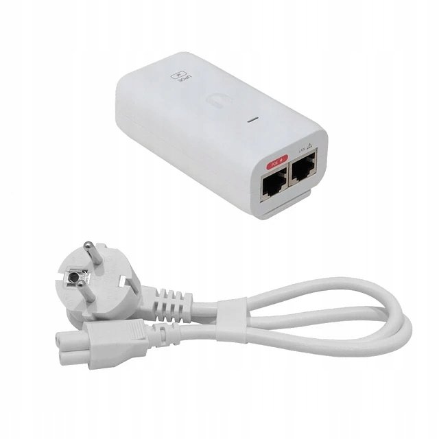 Inny producent Zasilacz Ubiquiti U-POE-AF 802.3af PoE AF U6 do U6-LITE U6-PLUS U6+ 48V