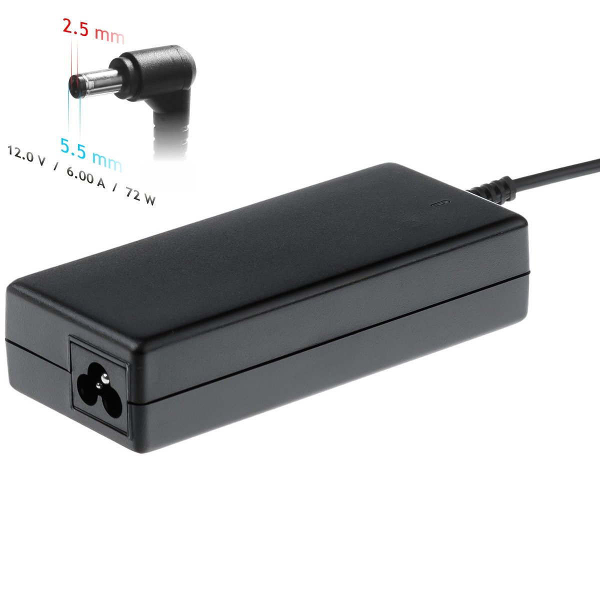 Zasilacz uniwersalny AKYGA AK-ND-28, 12 V, 5.5x2.5 mm