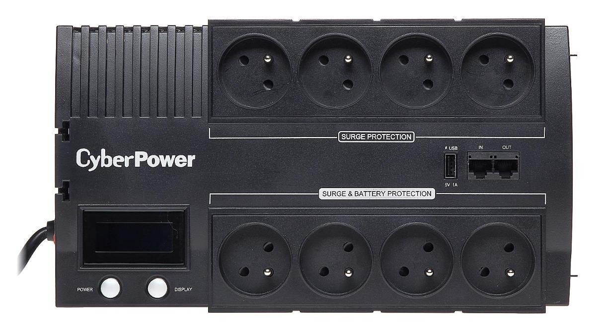 Zasilacz UPS CYBERPOWER BR700ELCD-FR, 700 VA, 420 W