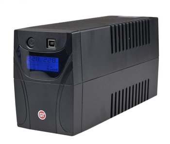 Zasilacz UPS GT GTPOWERbox0850S, 850 VA, 2 gniazda Schuko - GT