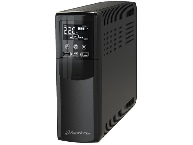 Zasilacz UPS POWERWALKER Line-interactive, 1500 VA, 4 gniazda CEE 7/7