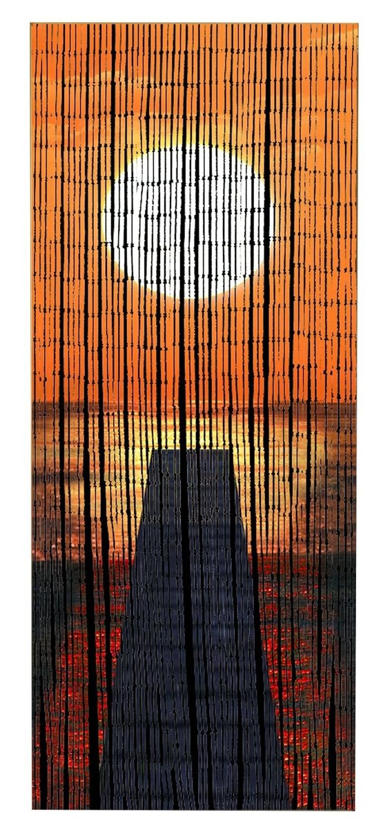 Zasłona bambusowa 90x200 cm
