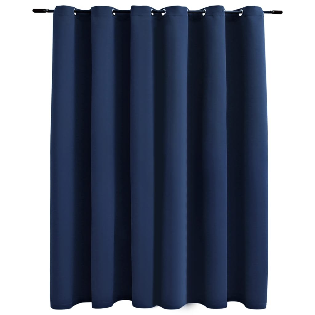 Фото - Штори й тюлі Elegant Zasłona  Blue - 290 x 245 cm, metalowe kółk / AAALOE 