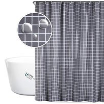 Zasłona prysznicowa haczyki wodoodporna 180x180 cm